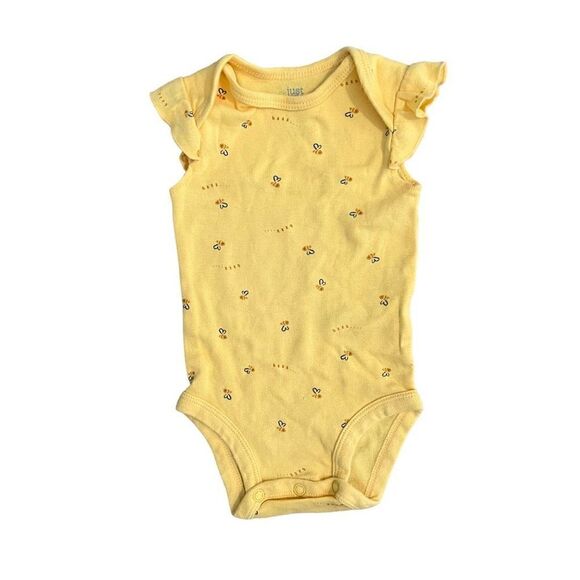 Carter’s Baby Just One You Printed One-Piece And Shorts Yellow & Blue Size 3M - Picture 3 of 11